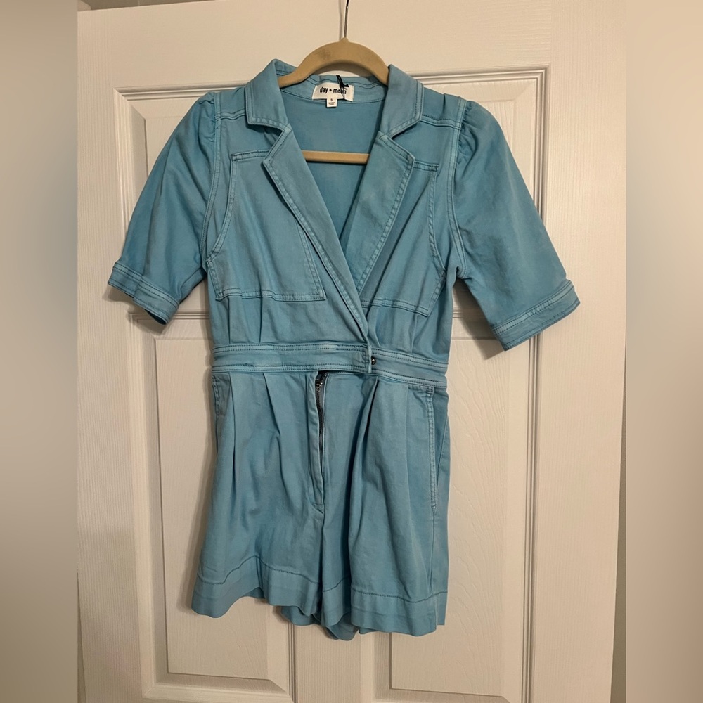 Blue romper